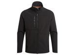 Craghoppers Heren Whitby Soft Shell Jas (Zwart)