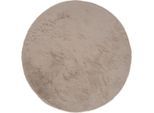 Veer Carpets Vloerkleed velluto toffee rond ø200 cm