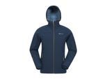Mountain Warehouse Heren Exodus Waterdichte Soft Shell Jas (Blauw)