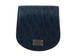 Dolce & Gabbana Blue Holder Pocket Wallet Blue Exotic Skin Condoom Men's Case