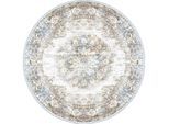 Veer Carpets Vloerkleed viola taupe rond ø200 cm