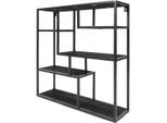 Home67 Wandkast huub mangohout 73 x 73 x 21 cm