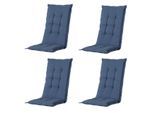 Madison kussen lage rug panama safier blue 105x50 - 4 stuks