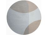 Veer Carpets Vloerkleed eli beige ø160 cm
