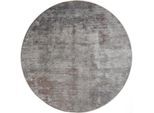 Veer Carpets Vloerkleed yara brown ø160 cm