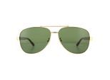 Gucci Zonnebril GG0528S 009 Goud En Havana Crystal Groen