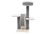 4animalz ® stabiele krabpaal met katten loopwiel 106 cm hoog