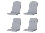 Madison Kussen kuip hoog panama light grey 45x96 - 4 stuks