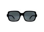 Emporio Armani Vierkante Dames Glanzend Zwart Donker Grijs EA4195