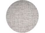 Veer Carpets Vloerkleed cross grey/beige rond ø160 cm