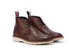 Ben Sherman Hampton Rote Herrenstiefel Aus Leder