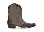 Herren-Westernstiefel aus Leder, Schwarz, kubanischer Cowboy, Winklepickers, klassisch, spitz