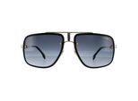 Carrera Aviator Heren Goud Zwart Grijs Verloop Zonnebril