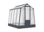 Westmann Aurora 68 tuinkas met fundering antraciet 248x188 cm