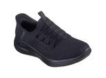 Skechers Relaxed Fit Sport - Ballet Chic Textile Dames zwart Trainers