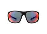 Prada sport zonnebril PS04VS 1BO9Q1 Black Dark Drey Blue Red Mirror
