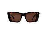 Prada PR08YS 01V8C1 honing havana donkerbruine zonnebril