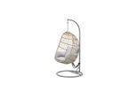 Garden Impressions Fargo wicker hangstoel eivorm - natural