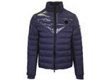 Plein Sport Plain Quilted Navy Blue Jacket