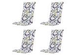 Madison kussen hoge rug blaze - 123x50x5cm set van 4