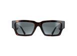 Versace VE4459 108/87 donker havana donkergrijs zonnebril