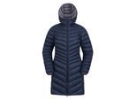 Mountain Warehouse Dames/Dames Florence lange gewatteerde jas (Marine)
