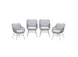 Garden Impressions Margriet tuinstoelen set van 4