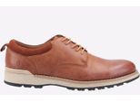 Hush Puppies Dylan Suède Herenschoenen Met Veters In Het Bruin