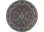 Muratap Nain klassiek rond laagpolig oosters vloerkleed vintage tapijt