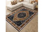 Muratap Picasso paloma vintage vloerkleed multi / geel laagpolig- 240x340 cm