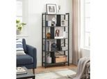 MAZAZU Boekenkast industrieel – – 154,5 cm hoog
