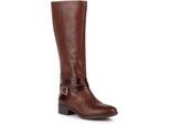 Geox D Felicity Leder Women's Braun Stiefel