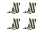Madison kussen lage rug amora - 105x50x6cm set van 4