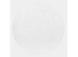 Muratap Pouffy fluffy hoogpolig rond vloerkleed uni kleur - woonkamer tapijt