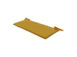 Madison bankkussen 140x48 - gold recycled canvas