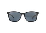 Hugo by Hugo Boss Square Mens Matte Schwarz Grau Sonnenbrille