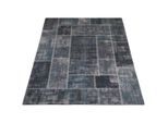 Veer Carpets Karpet mijnen grijs/blauw 160 x 230 cm