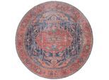 Veer Carpets Vloerkleed heris red 01 rond ø200 cm