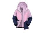 Mountain Warehouse Kinder/Kinder Lightning II 3 in 1 Waterdichte Jas (Blauw)