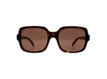 Emporio Armani Vierkante Dames Shiny Havana Donkerbruin EA4195