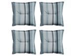 Madison zitkussen righe grey ca. set van 4