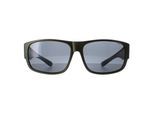 INVU Rectangle Unisex Matte Olive Metallic Grau Polarisiert E2601
