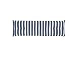 Kopu ® mila navy blue 180 cm hoogwaardig bankkussen gestreept