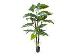 Kopu ® kunstplant colocasia 180 cm 19 bladeren in zwarte pot
