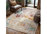 Muratap Picasso feraghan vintage vloerkleed multi / beige laagpolig