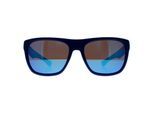 Lacoste L664S 414 middellange blauwe zonnebril