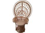 Furnilux -peacock stoel-rotan-110x55x160 cm