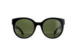Gucci zonnebril GG0035SN 002 Zwart met groen en rood glittergroen