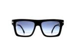 Carrera 305/S M4P 08 zwart blauw gestreepte zonnebril met kleurverloop