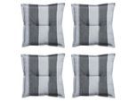 Madison zitkussen banda grey ca. set van 4